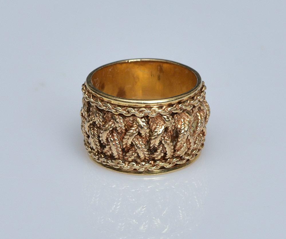 14k Gold Braided Ring (1 of 1)