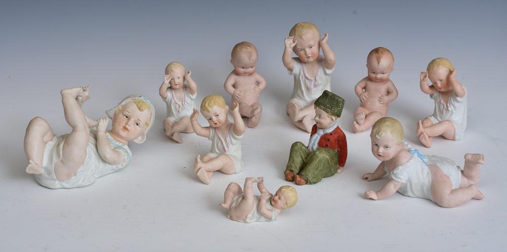 Group Bisque Piano Babies (1 of 1)