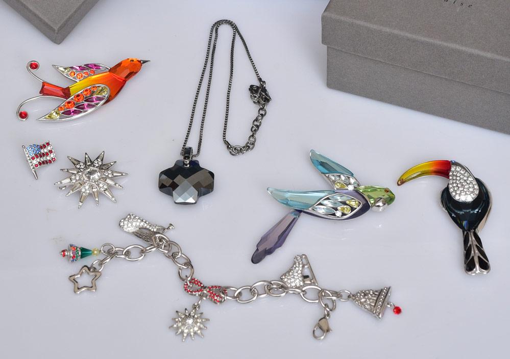 Swarovski Crystal Sterling Silver Jewelry (1 of 10)