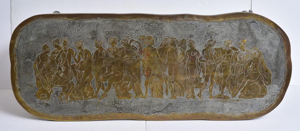 LaVerne Romanesque Bronze Coffee Table (1 of 5)