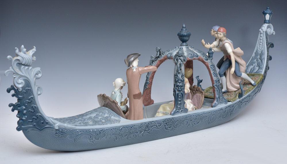 Lladro Porcelain Venetian Serenade, Model #1433 (1 of 7)