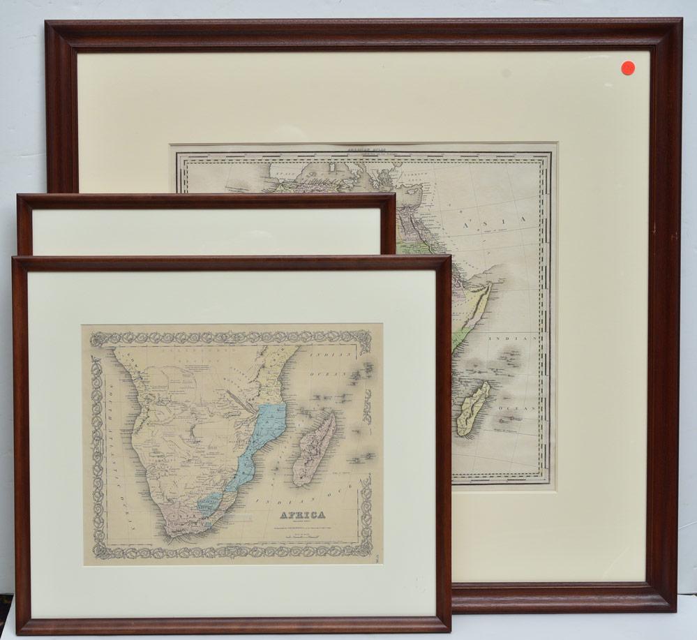 Three Maps of Africa (1 of 3)