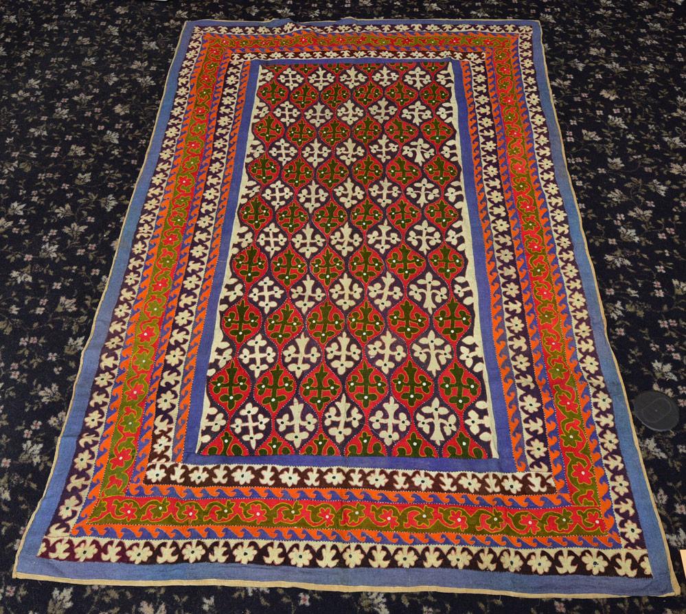 Suzani Embroidered Textile (1 of 8)