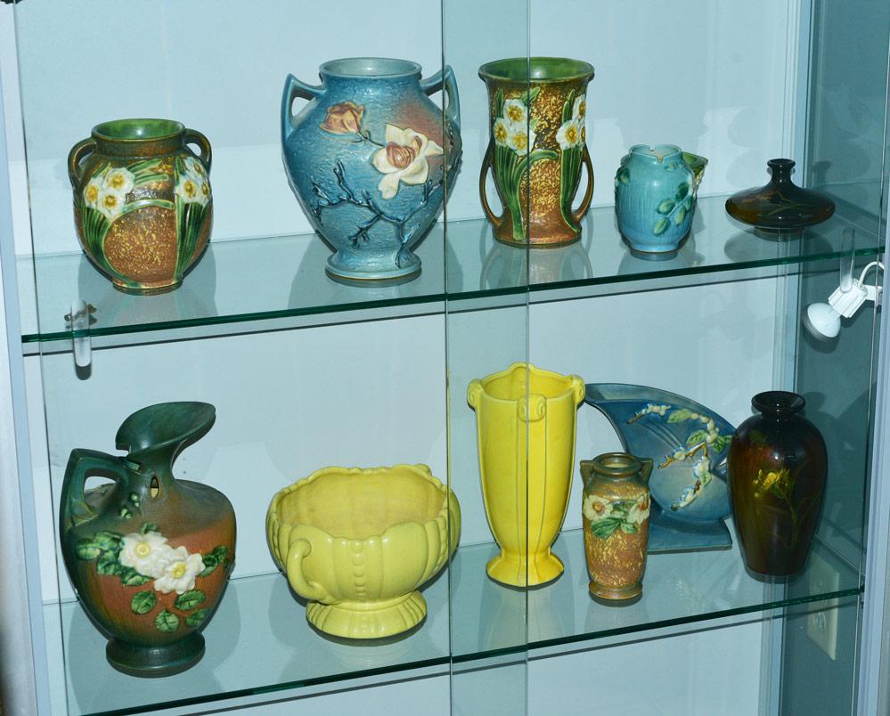 Large Group Roseville Art Pottery (1 of 2)