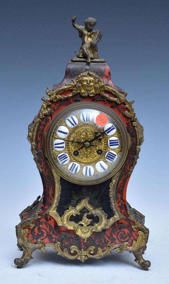 French Boulle Mantel Clock (1 of 2)