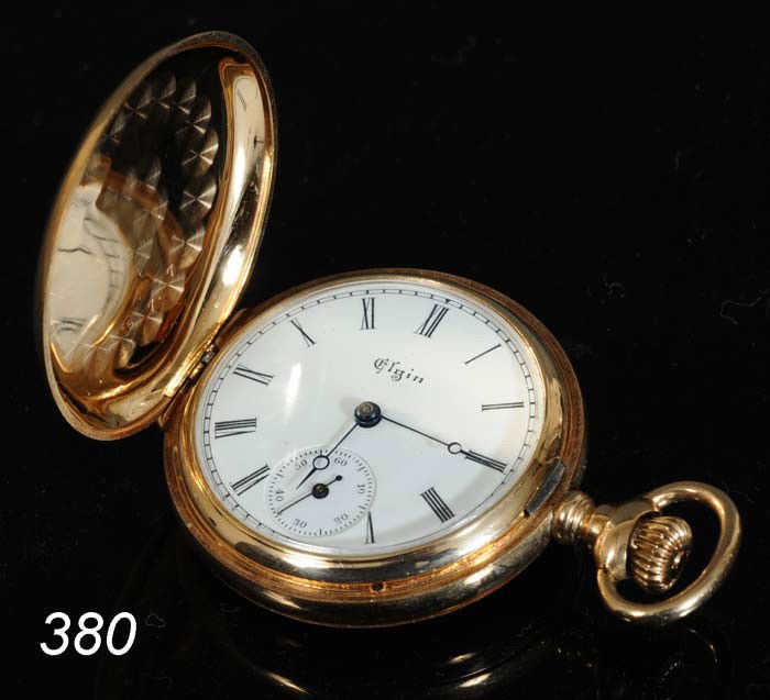 ELGIN 14KT LADIES POCKET WATCH 34 grams gross Sh: ELGIN 14KT LADIES POCKET WATCH 34 grams gross Shipping Information: Packing and shipping available within the Continental USA (excluding insurance):$20