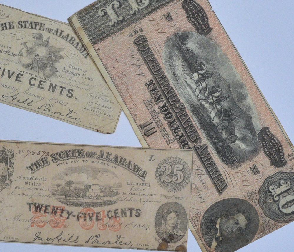 Confederate Currency Collection (1 of 6)