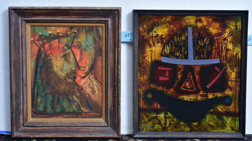 Two Modern Paintings (1 of 2)