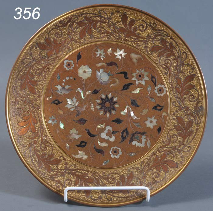 CORVINIELLO INLAID PLATTER 13" diameter Shipping: CORVINIELLO INLAID PLATTER 13" diameter Shipping Information: Packing and shipping within the Continental USA (excluding insurance) $35