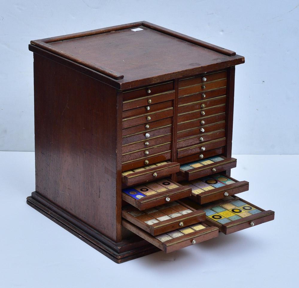 Scientic Glass Slides Cabinet Collection (1 of 8)