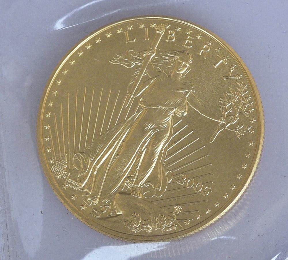2005 $50 Gold Eagle Coin (1 of 2)