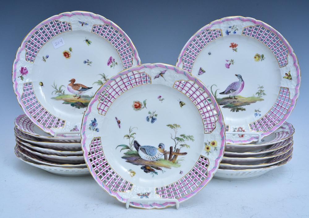 Set of KPM Porcelain Bowls (14) (1 of 3)