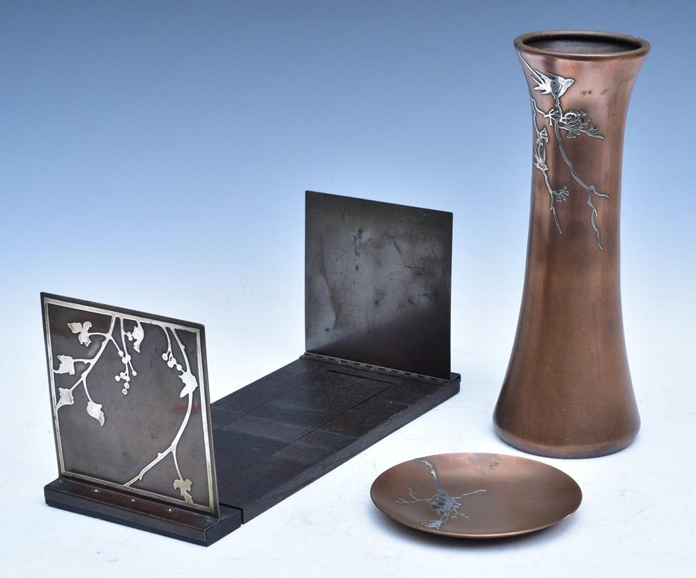 Heintz Book Stand, Vase, Compote and Plate (1 of 12)