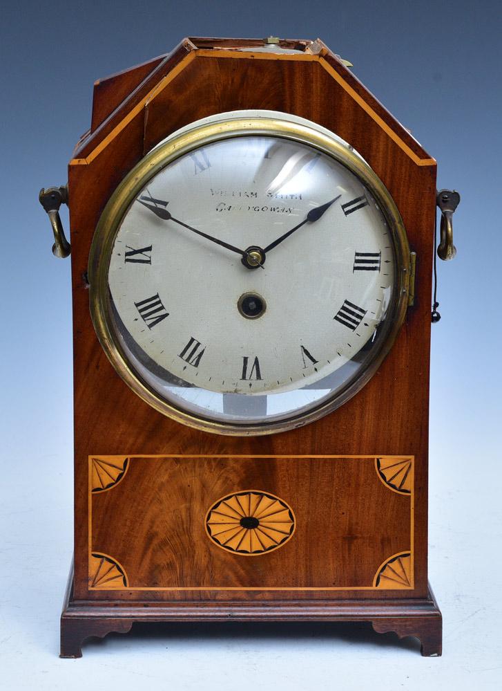 Regency Inlaid Bracket Clock (1 of 6)