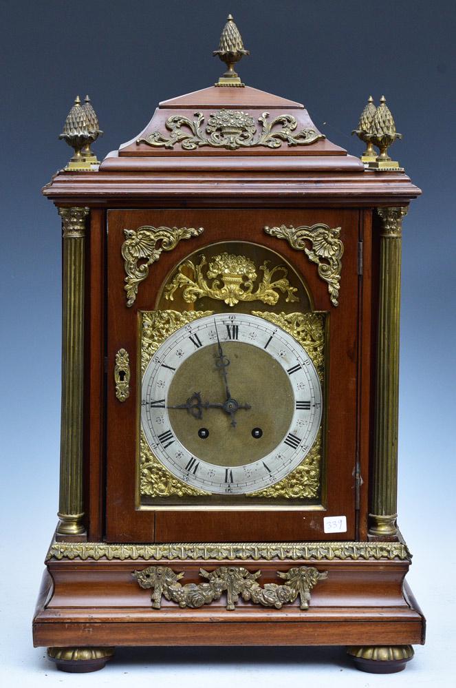 English George III Style Chiming Bracket Clock (1 of 4)