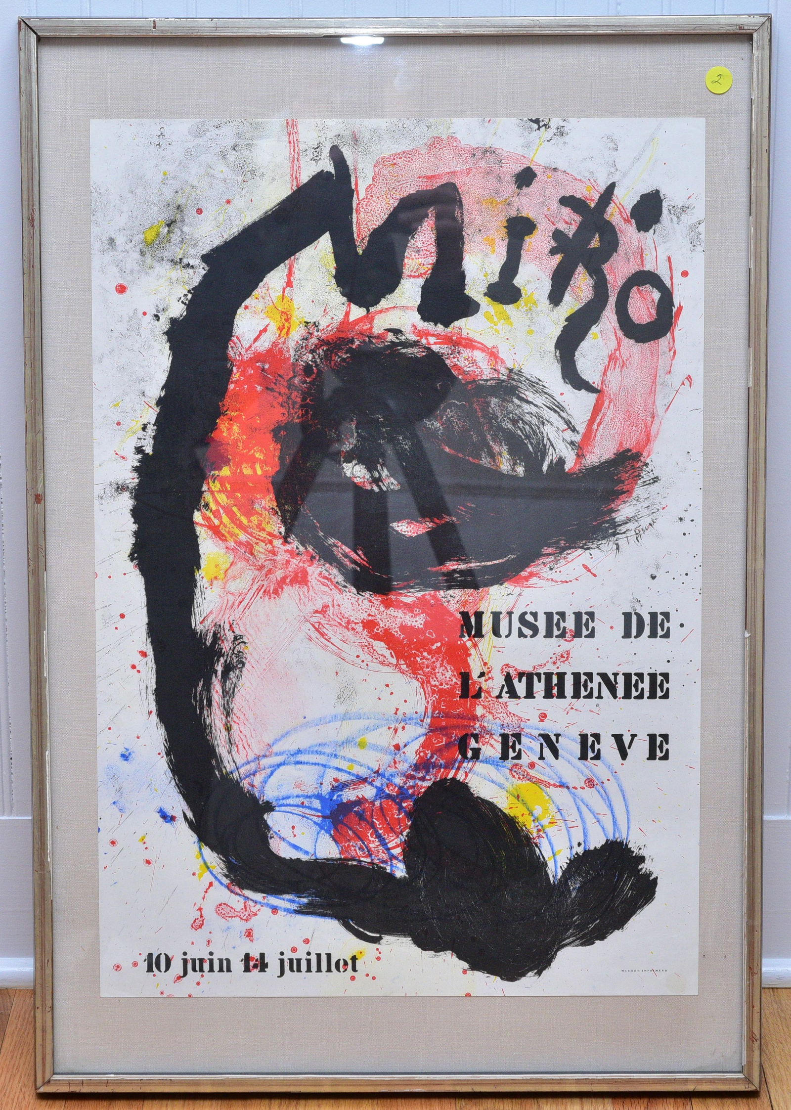 Miro Exhibition Poster (1 of 1)