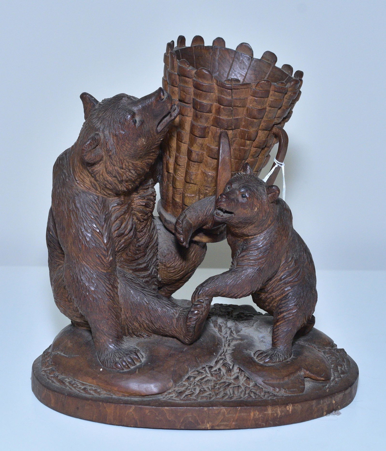 Black Forest Carved Centerpiece (1 of 2)