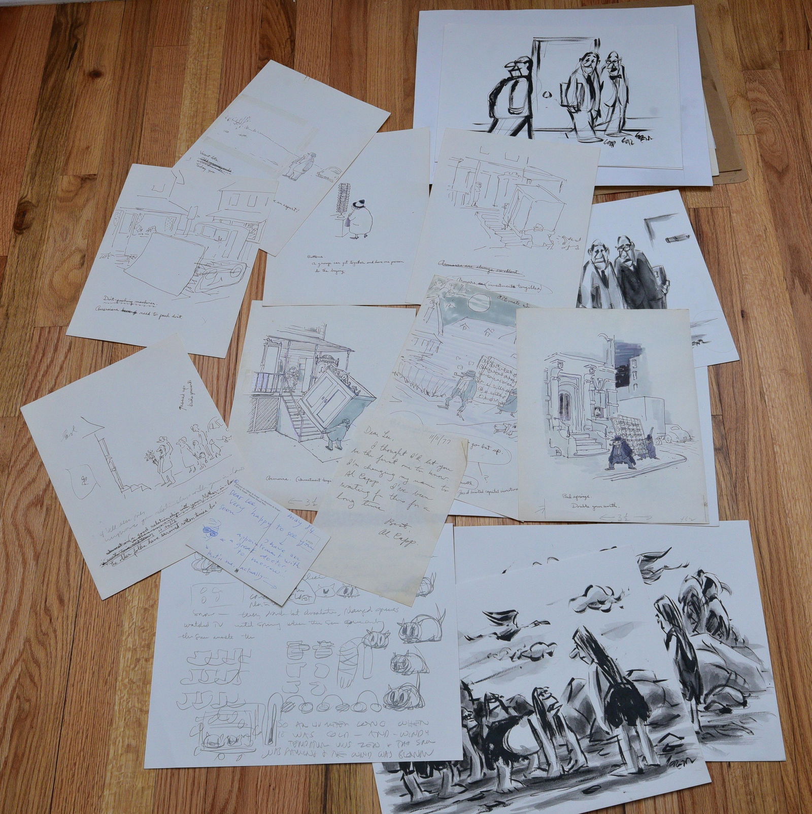 Large Group of Illustrator Ephemera (1 of 3)