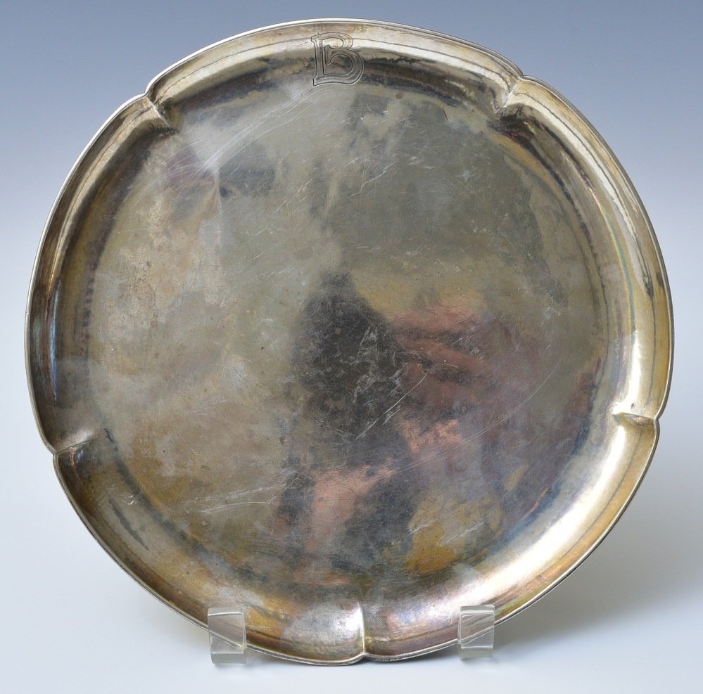 Kalo Shops Hand-Hammered Arts & Crafts Sterling Tray (1 of 3)