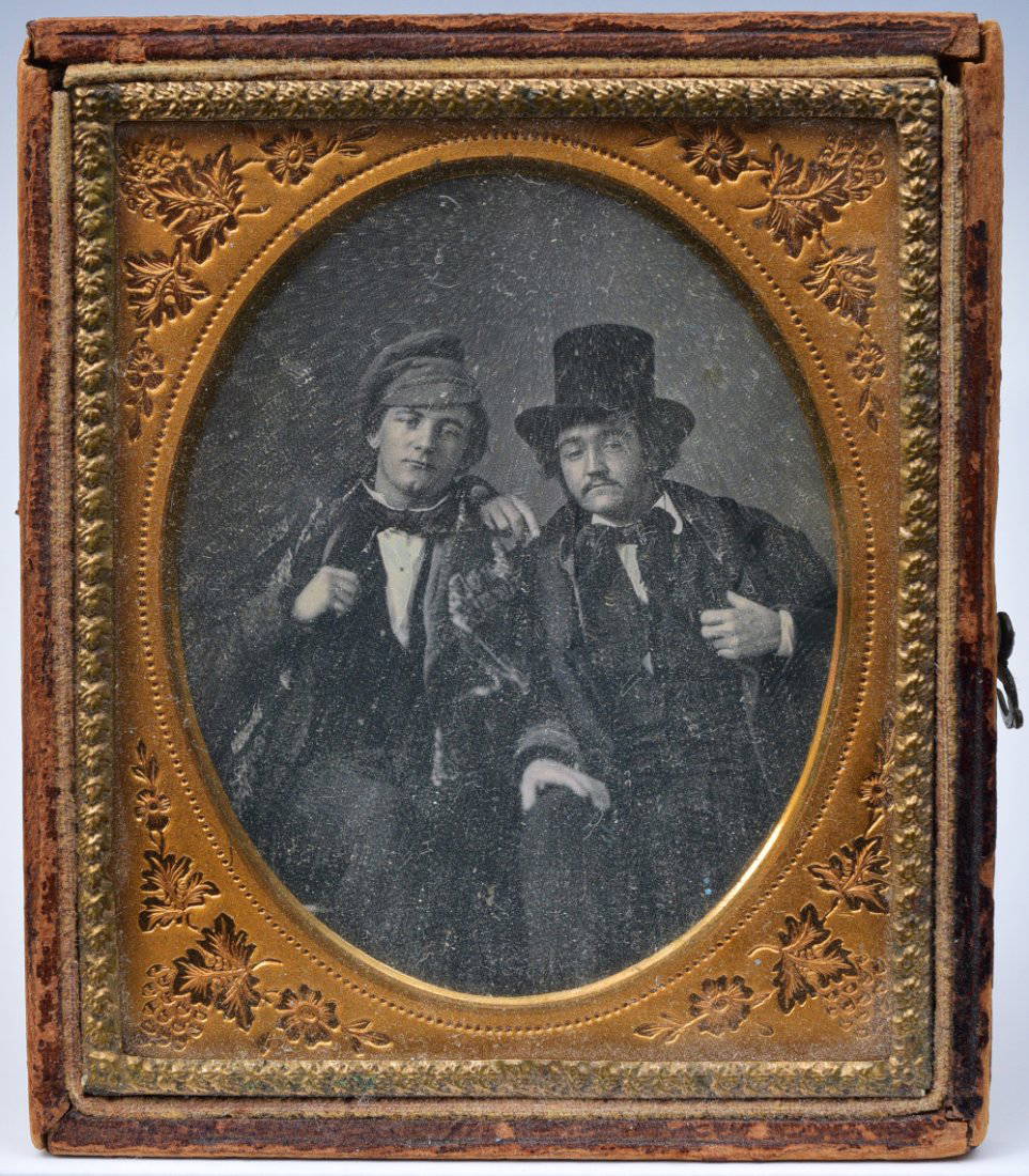 Daguerreotype Of Two Dandys Auction