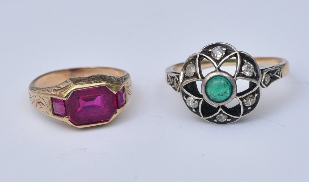 Two Victorian Gold Rings (1 of 2)