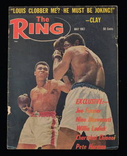 Joe Lewis Signed the Ring Magazine March 1940