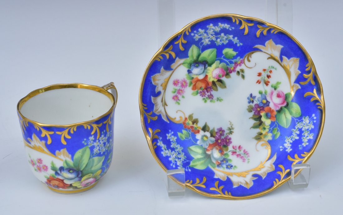 Russian Imperial Cup and Saucer (1 of 5)