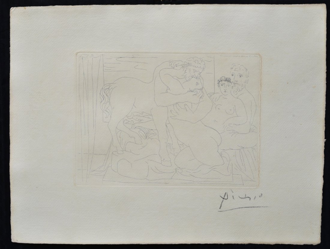 Pablo Picasso Etching (1 of 5)