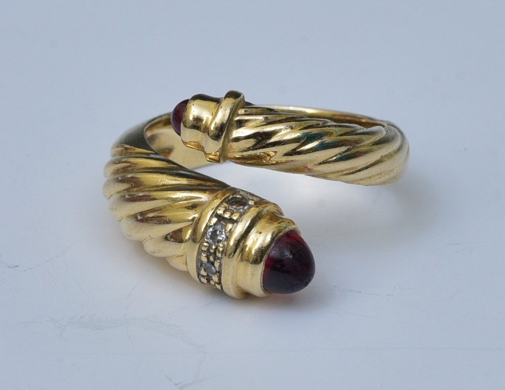 14k Gold Designer Ring (1 of 2)