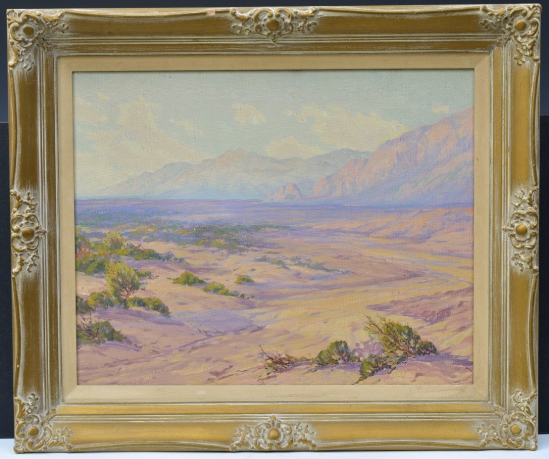 Joseph Frey (2), pair of desert landscapes (1 of 8)