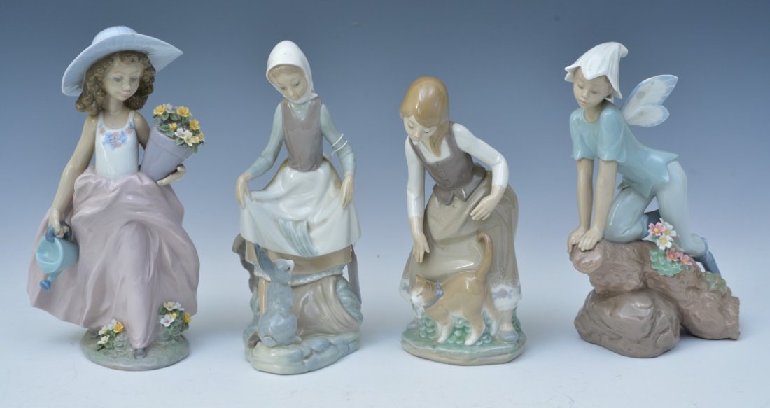 Lladro Figures (4) (1 of 1)