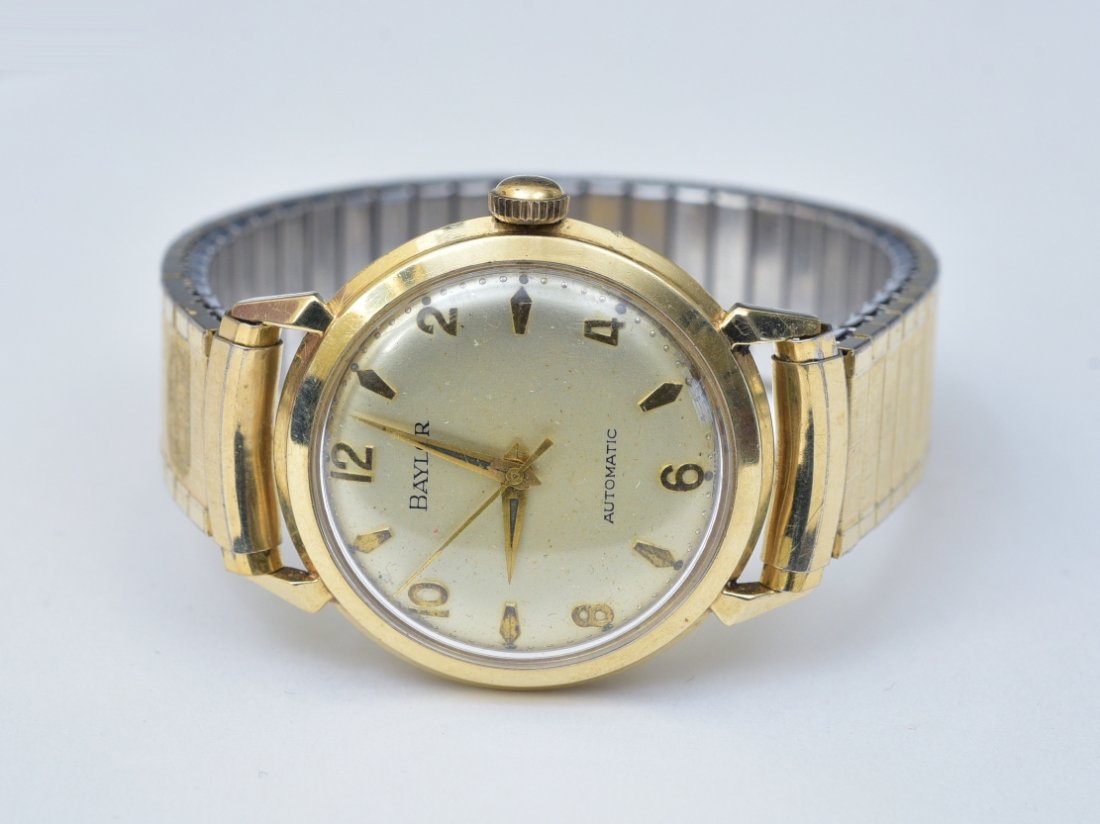 14k Gold Baylor Gent's Wrist Watch (1 of 1)