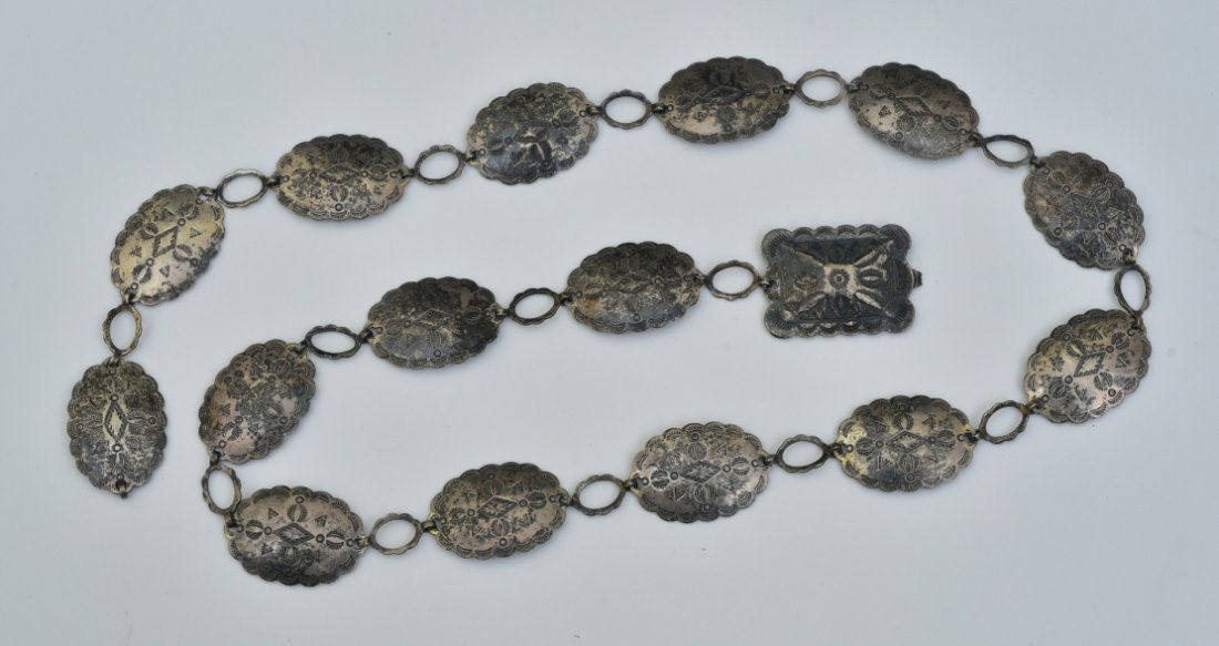 Child's Sterling Silver Conch Belt (1 of 3)