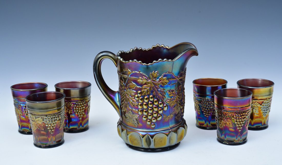 Northwood Carnival Glass Water Set (1 of 1)