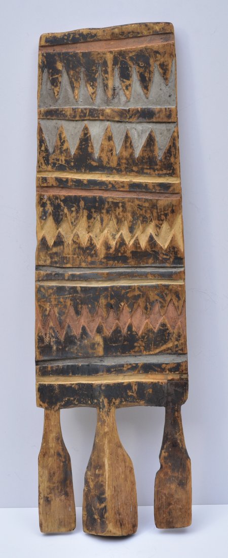 Oceanic Carved and Painted Shield (1 of 3)