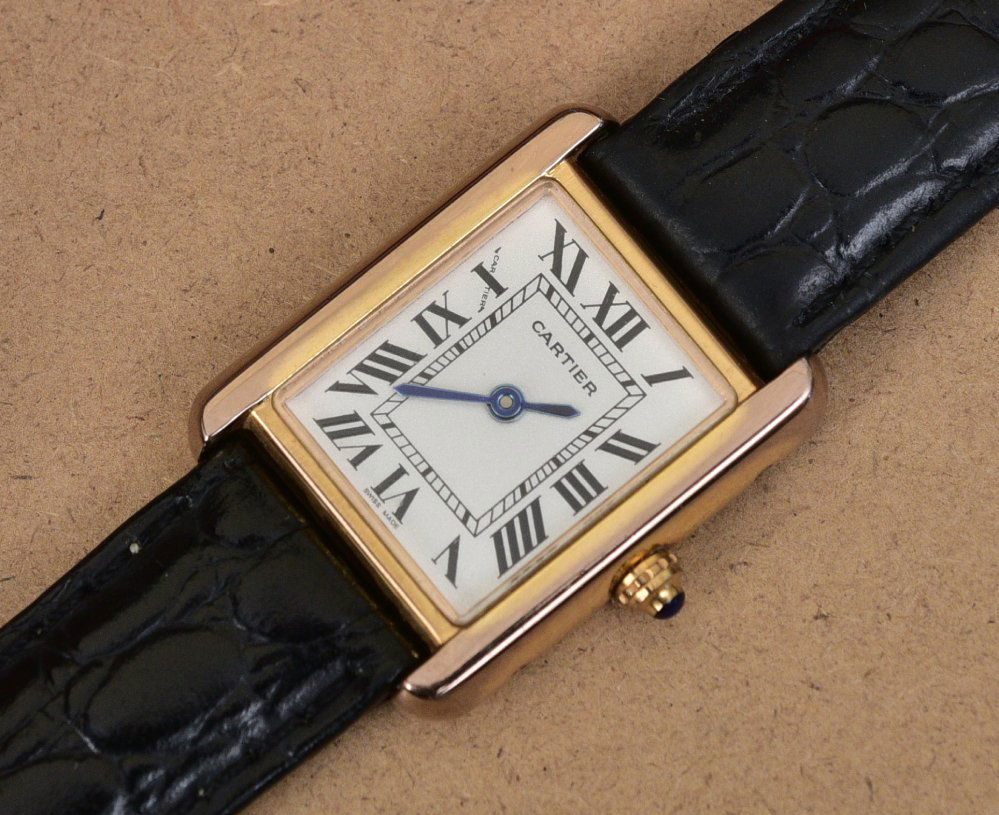 Cartier Ladies Tank Wrist Watch (1 of 8)