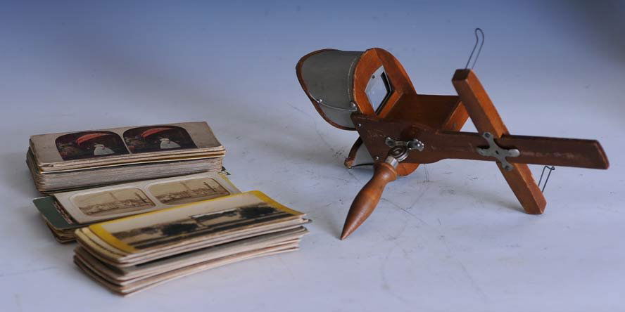 Stereo Viewer and Cards: approximately 75 total including several real photo cards estimate 200/300 $35 Shipping available within the Continental USA . This amount excludes insurance which will be calculated based upon the se