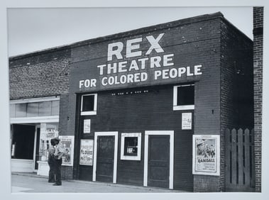 Marion Post Wolcott, (1910-1990), The Rex theatre for Negro people