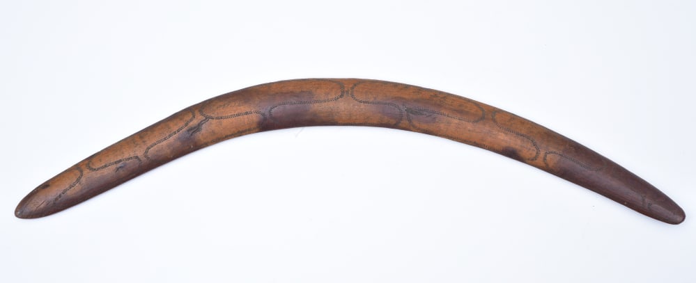 Aboriginal Australian Carved Boomerang (1 of 6)