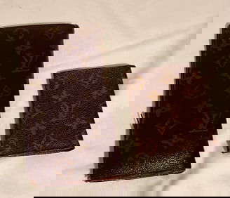 Two Louis Vuitton Wallets