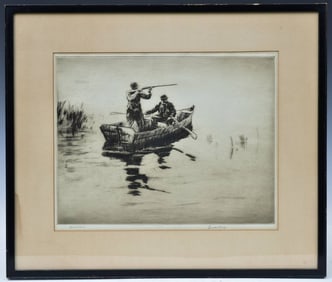 Levon West (1900-1968), A Clean Shot