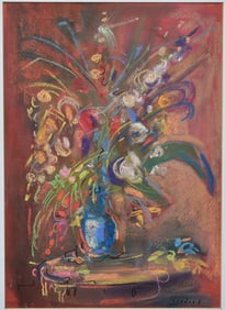 Arpad Kovacs (Romanian, b. 1948) Floral Still Life
