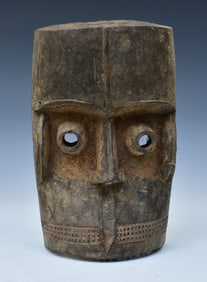 Old Carved African Mask