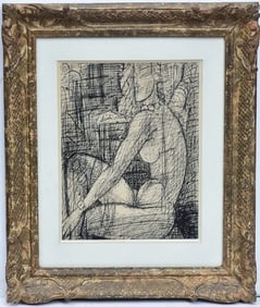 Marcel Gromaire (1892 - 1971), Sitting Nude