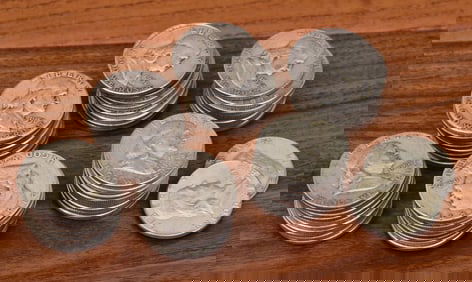 Lot of (62) American Silver Franklin Half Dollars