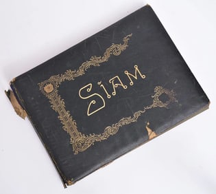 Siam (Thailand) Railroad Construction- 19th Century Photo Album