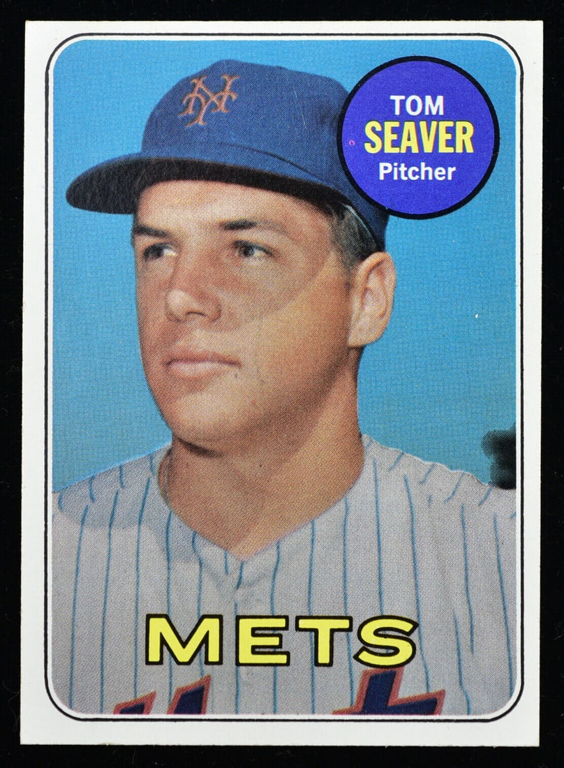Baseball Card, 1969 TOPPS #480 TOM SEAVER (1 of 2)