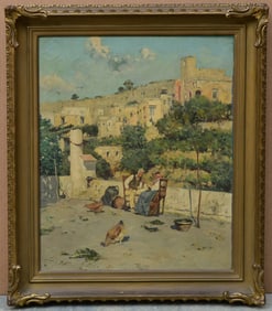 Italian School, Enjoying a Sunny Afternoon