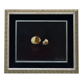 Josef Hansen Silhavy (20th Century) Still Life of Egg Shell