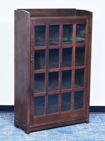 Gustav Stickley Oak Bookcase, model 715